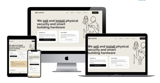 The Bluebird website