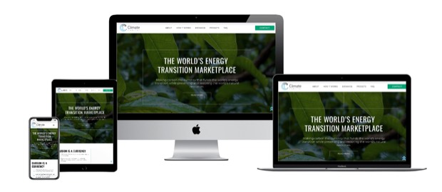 The Climate Capital website